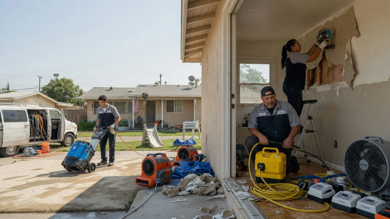 Water Damage Restoration in Long Valley, SD near me